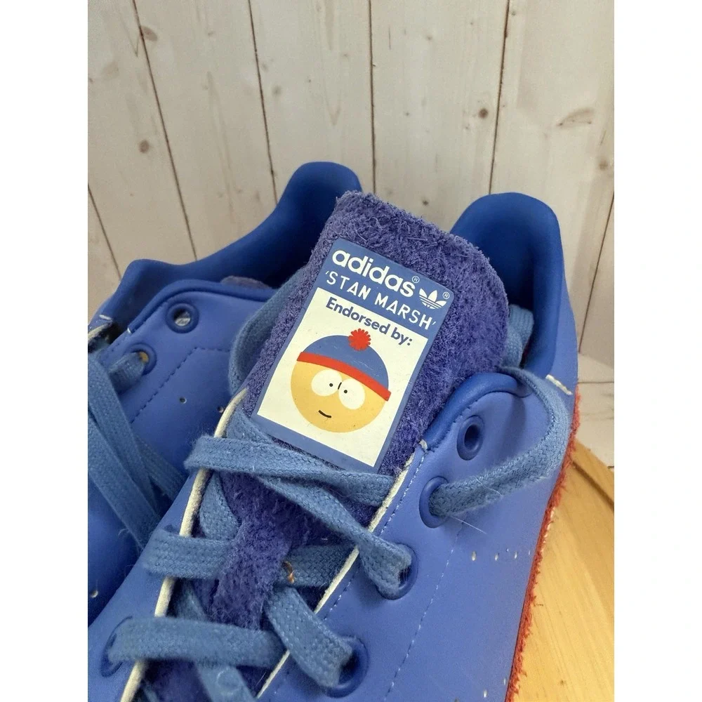 Adidas Stan Smith x South Park Sneakers Sz 10.5 Stan Marsh Blue White Red GY6491